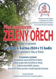 Před sušedovym zeleny ořech - Štítina