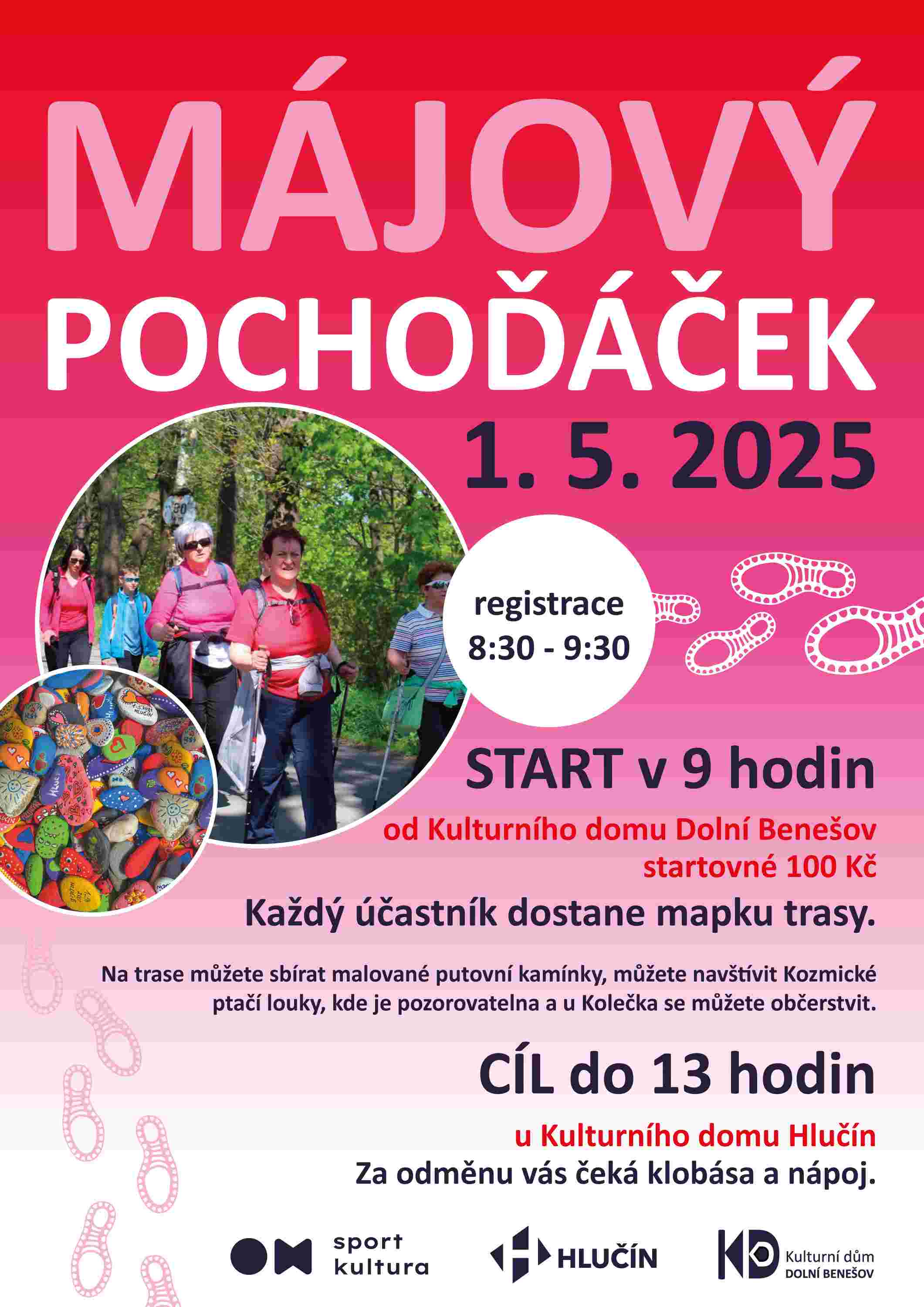 Májový pochoďáček 2025