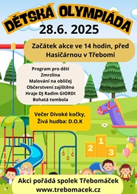 Dětská olympiáda v Třebomi