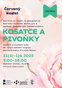 Výstava KOSATCE A PIVOŇKY