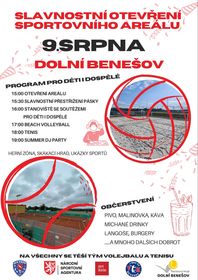 Slavnostní otevření sportovního areálu