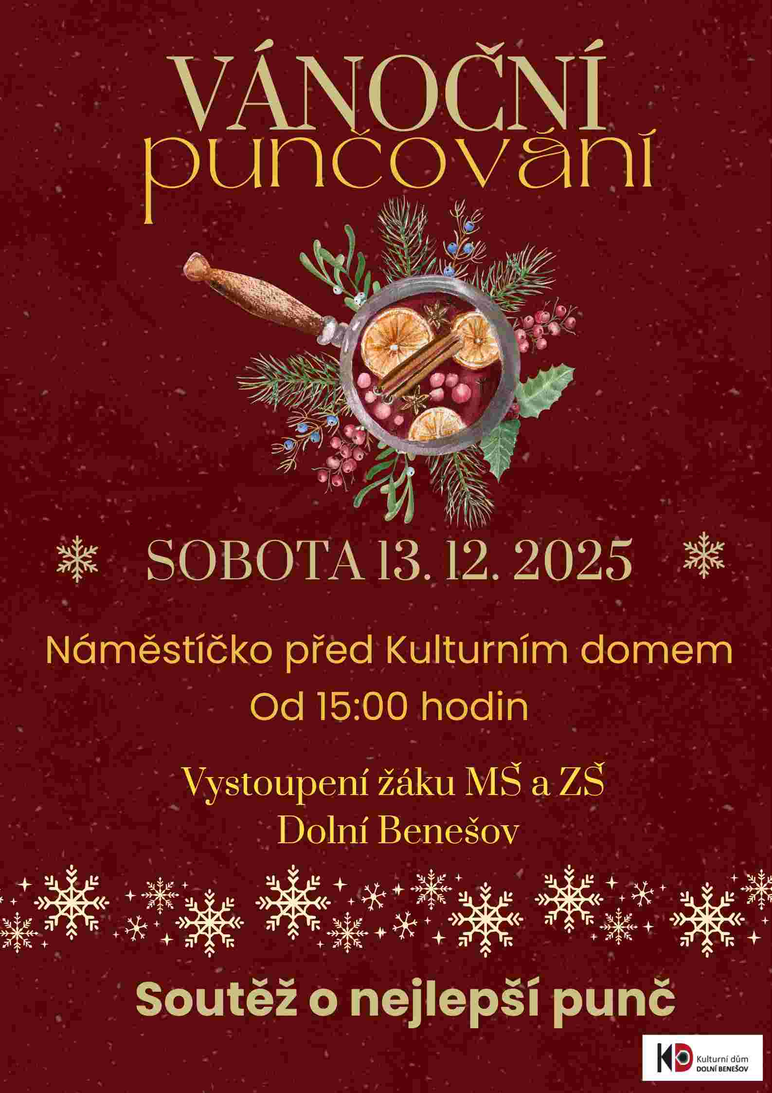 Vánoční punč(ování) 2025