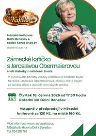Zámecké kafíčko s Jaroslavou Obermaierovou