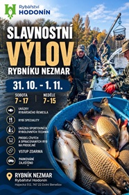 SLAVNOSTNÍ VÝLOV RYBNÍKU NEZMAR