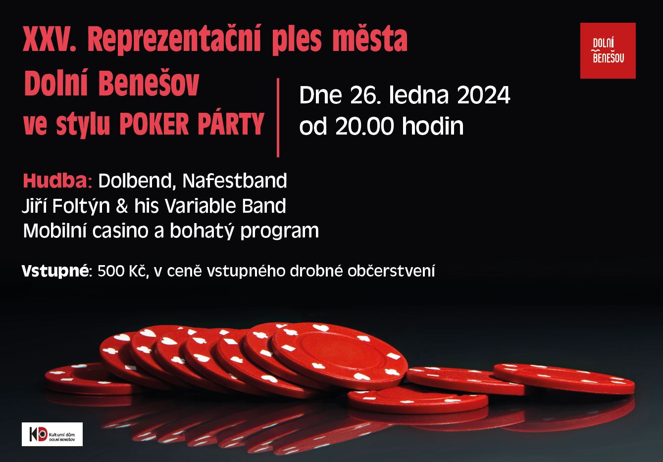 ples dolni benesov XXV. Reprezentační ples města Dolní Benešov