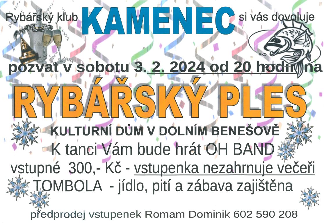 Rybářský ples 2024 Rybářský ples 2024