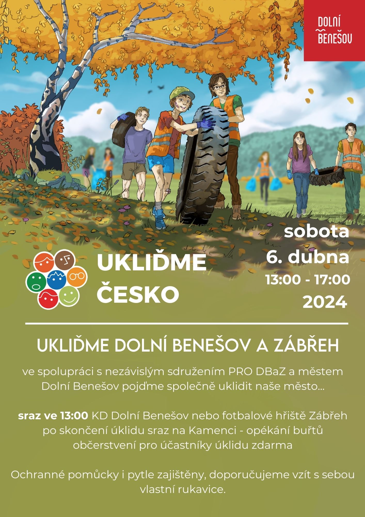 Ukliďme Dolní Benešov a Zábřeh