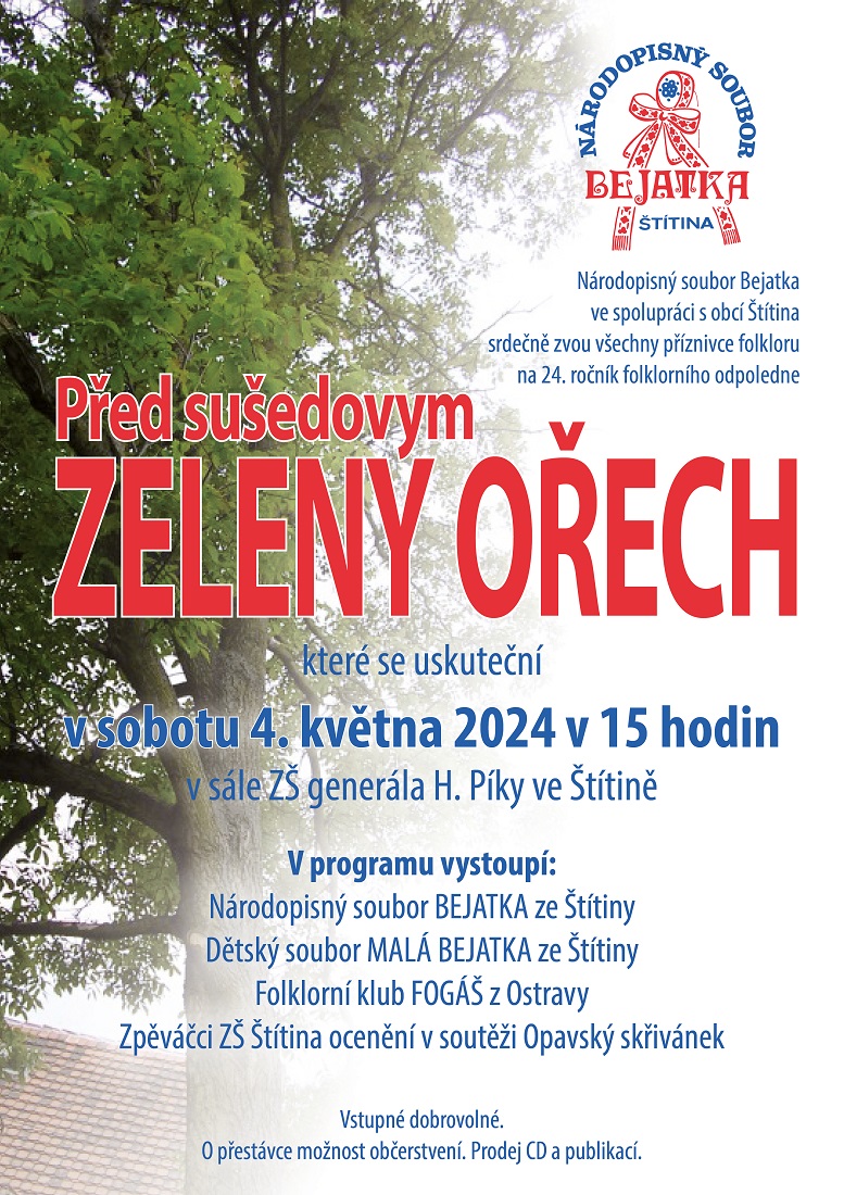 Před sušedovym zeleny ořech Před sušedovym zeleny ořech