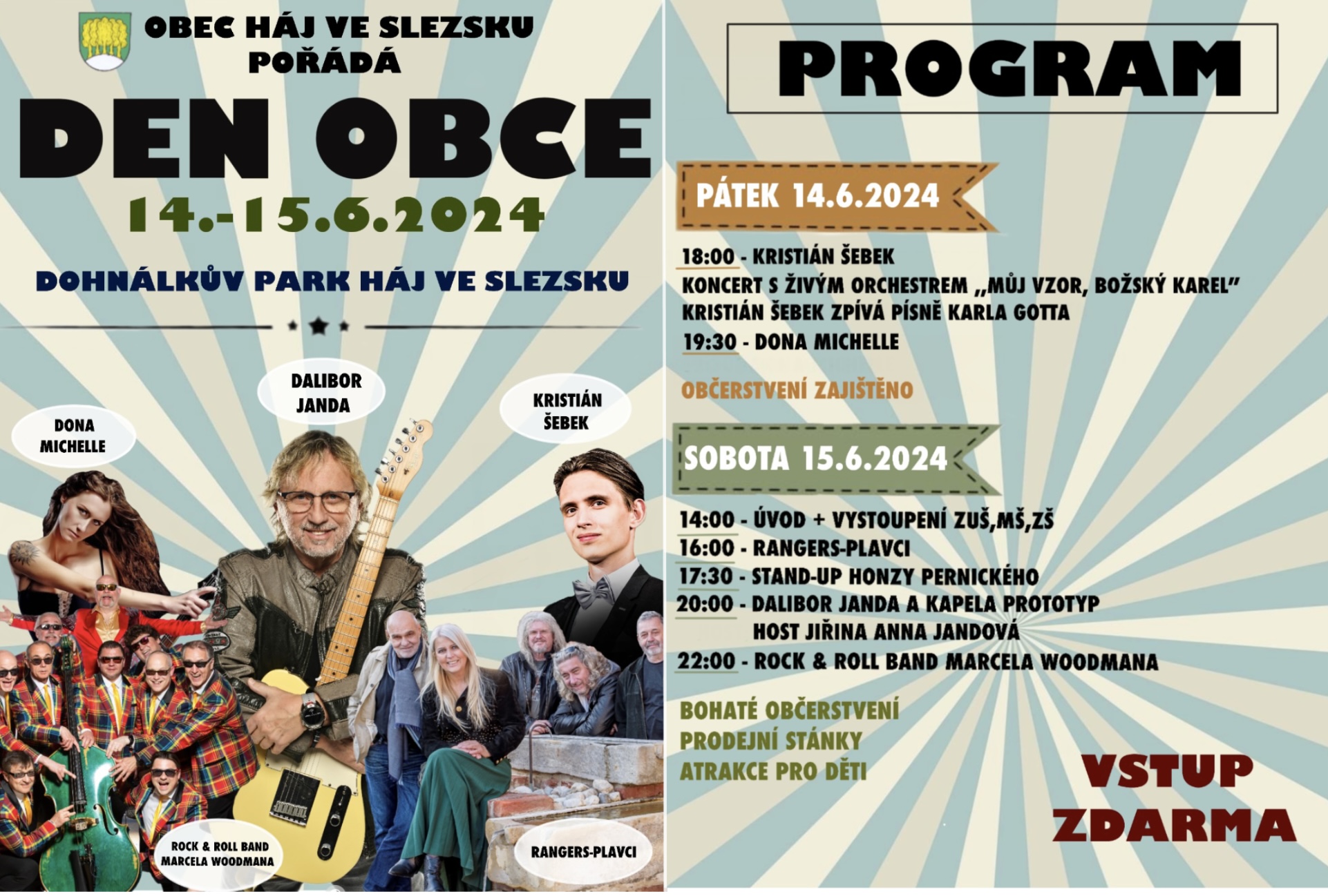 Den obce - Háj ve Slezsku 