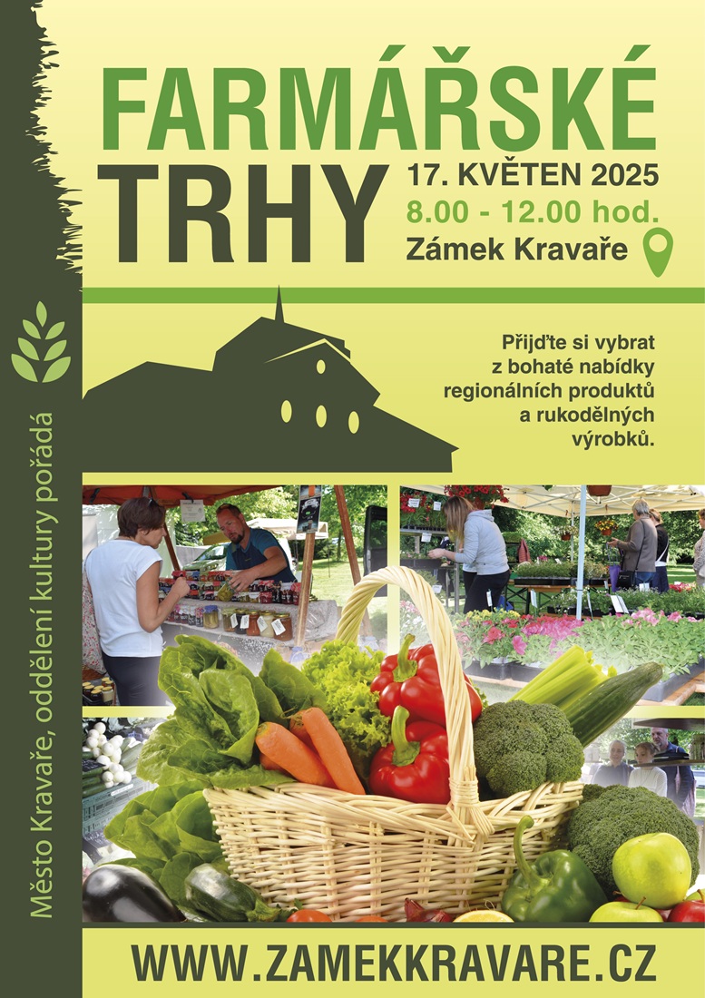 Farmářské trhy v Kravařích Farmářské trhy v Kravařích