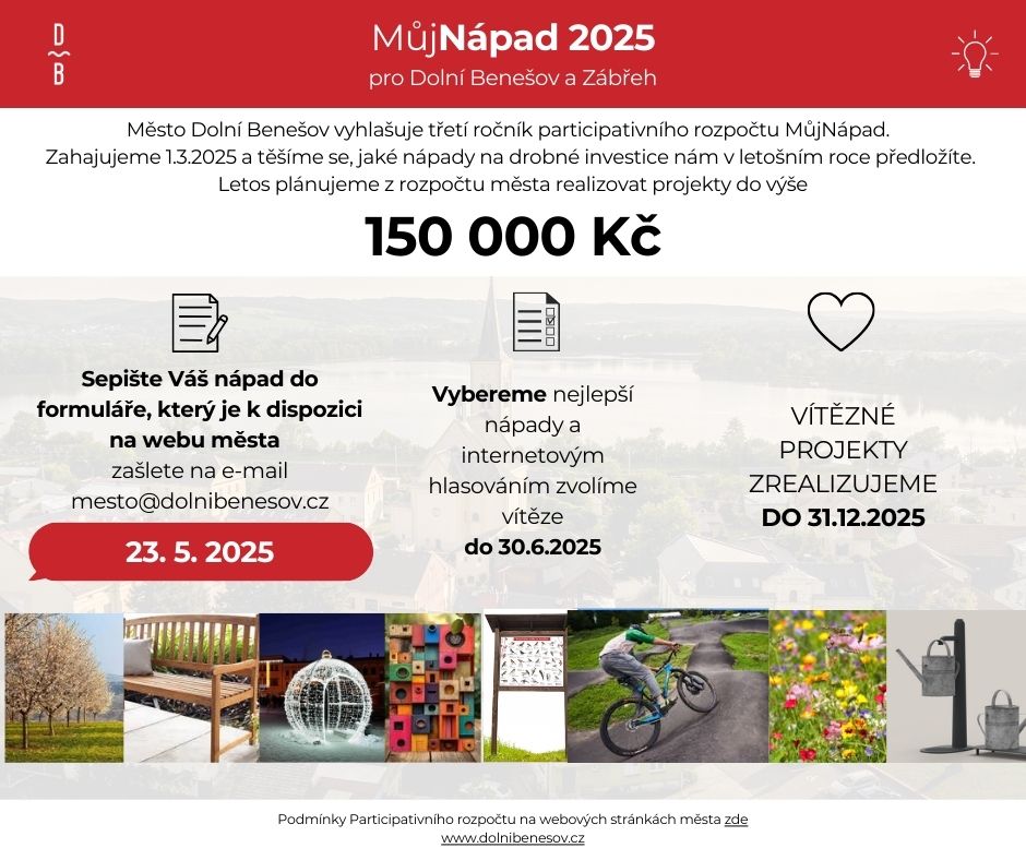 Participativní rozpočet MůjNápad