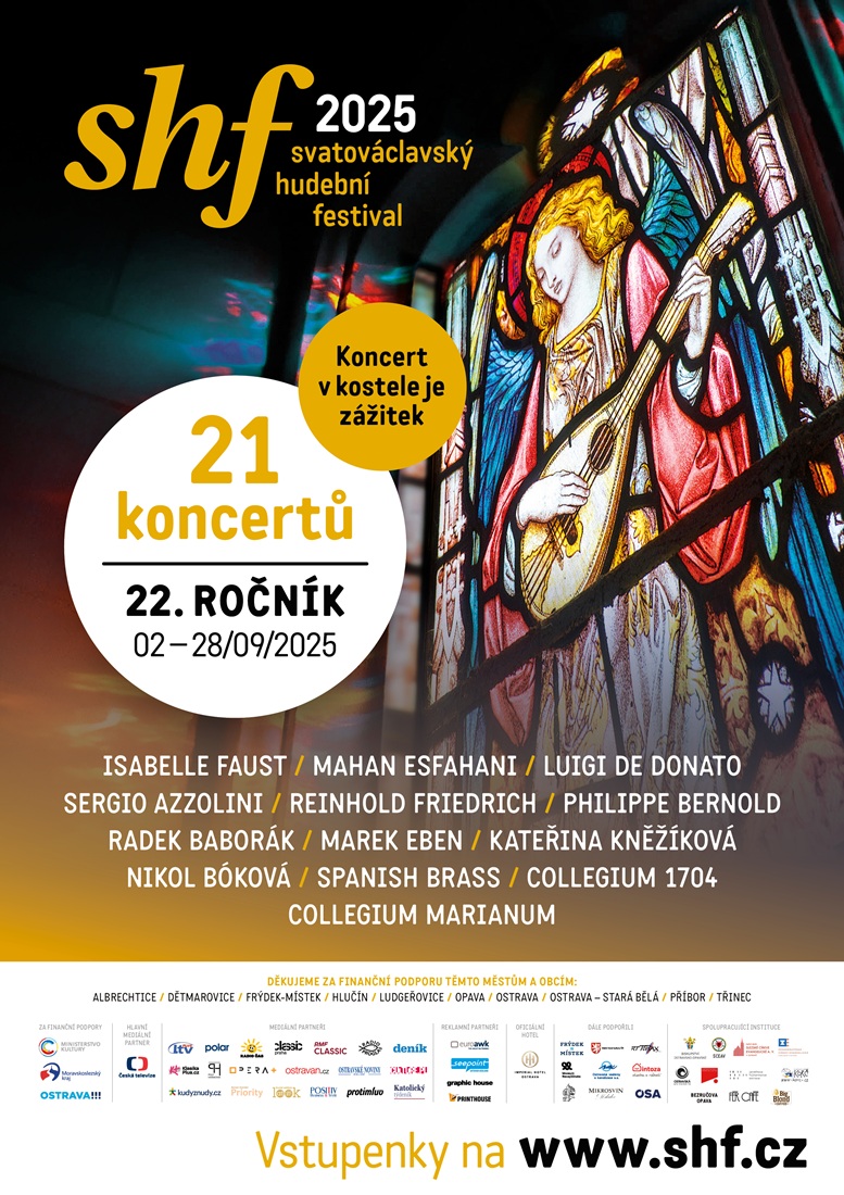 Pozvánka na 22. ročník Svatováclavského hudebního festivalu Pozvánka na 22. ročník Svatováclavského hudebního festivalu