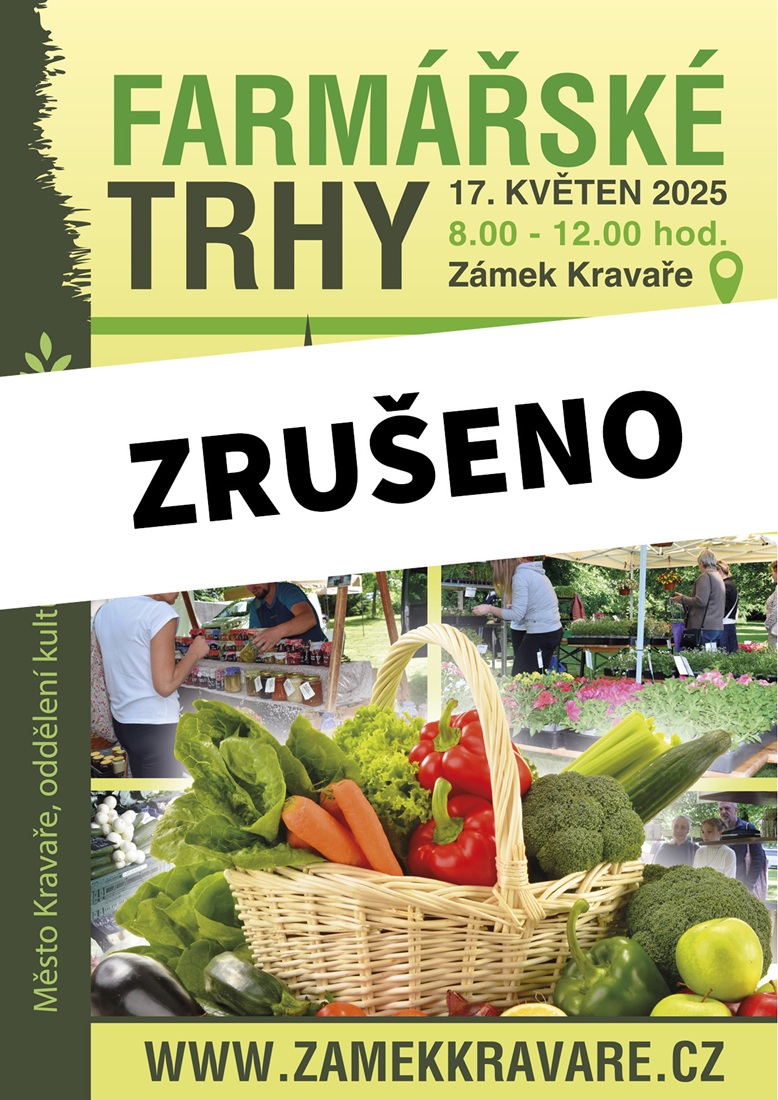 Farmářské trhy v Kravařích Farmářské trhy v Kravařích