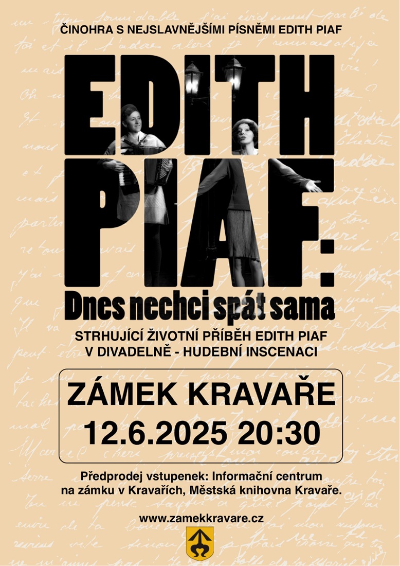 Divadelní představení Edith Piaf Divadelní představení Edith Piaf