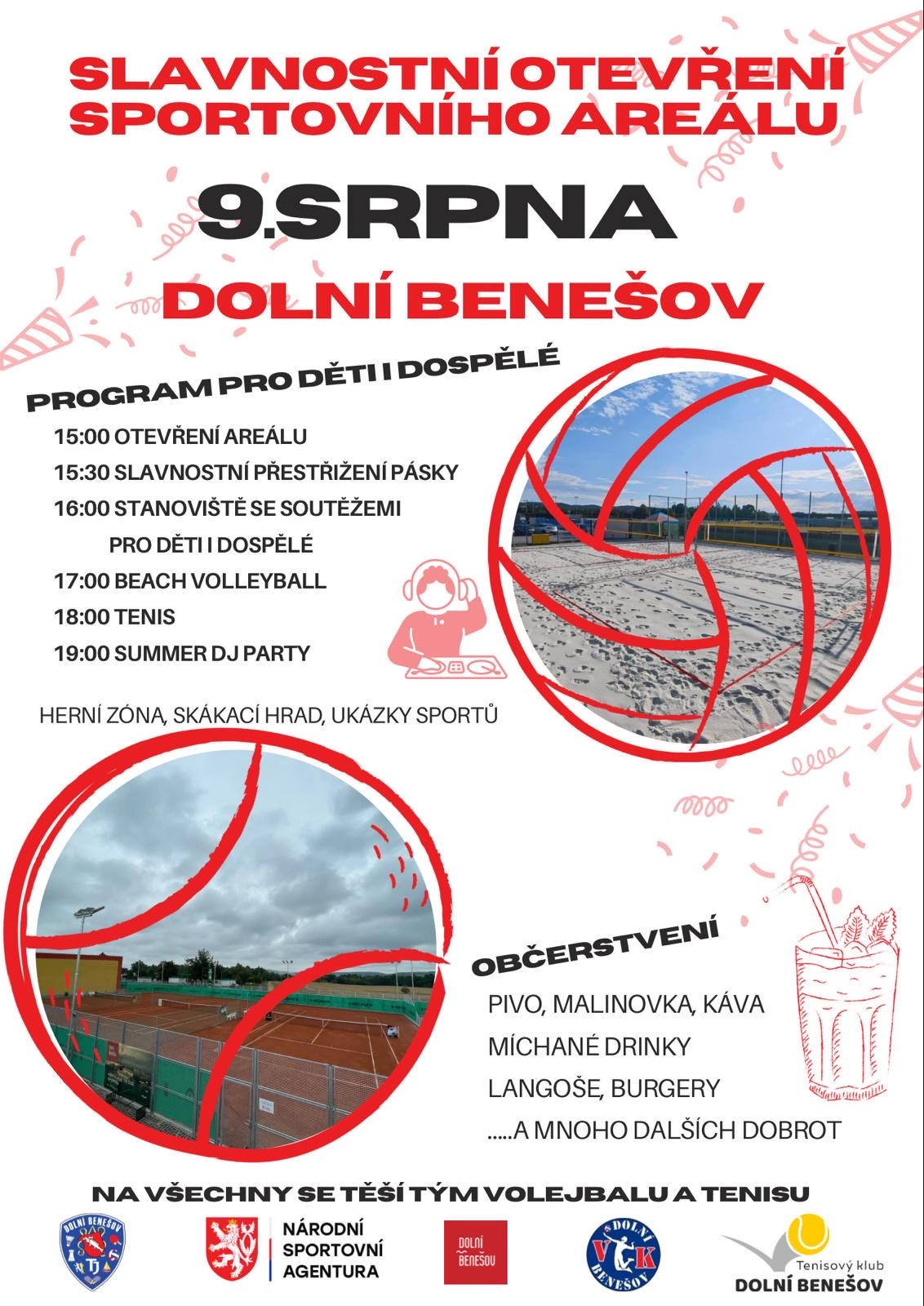 Slavnostni otevreni sportovního areálu Slavnostni otevreni sportovního areálu