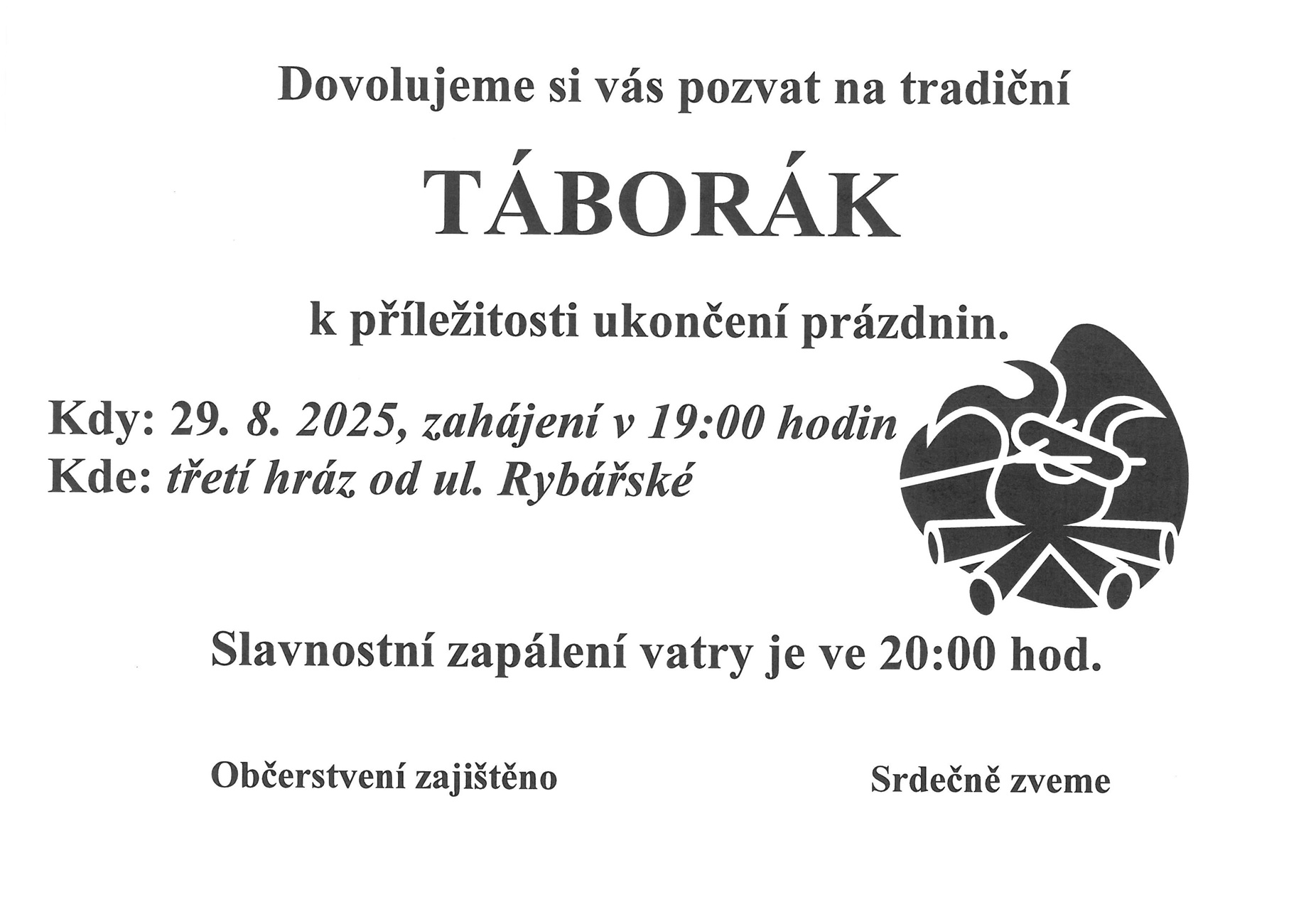 Tradiční táborák