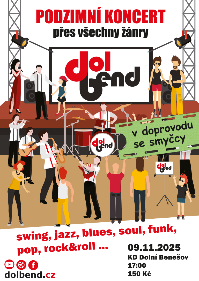 Podzimní koncert s kapelou Dolbend Podzimní koncert s kapelou Dolbend