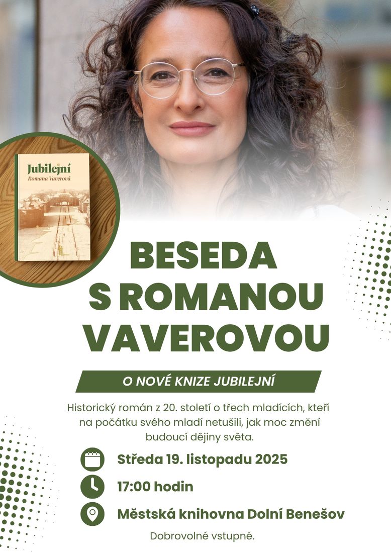Beseda s Romanou Vaverovou Beseda s Romanou Vaverovou