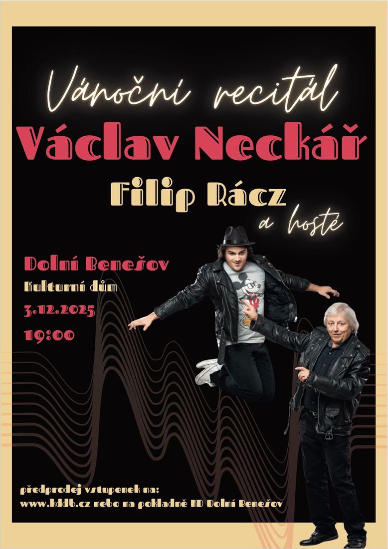 Vánoční recitál Václav Neckář Vánoční recitál Václav Neckář