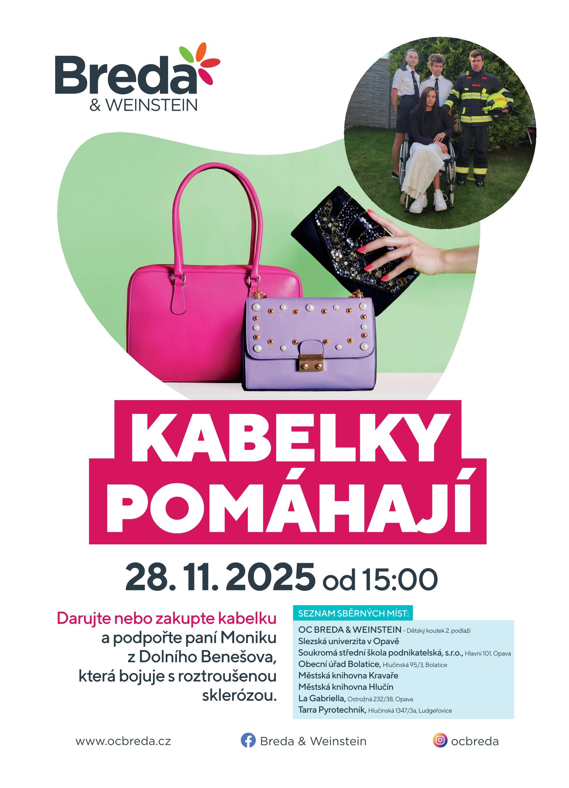 Kabelky pomáhají Kabelky pomáhají