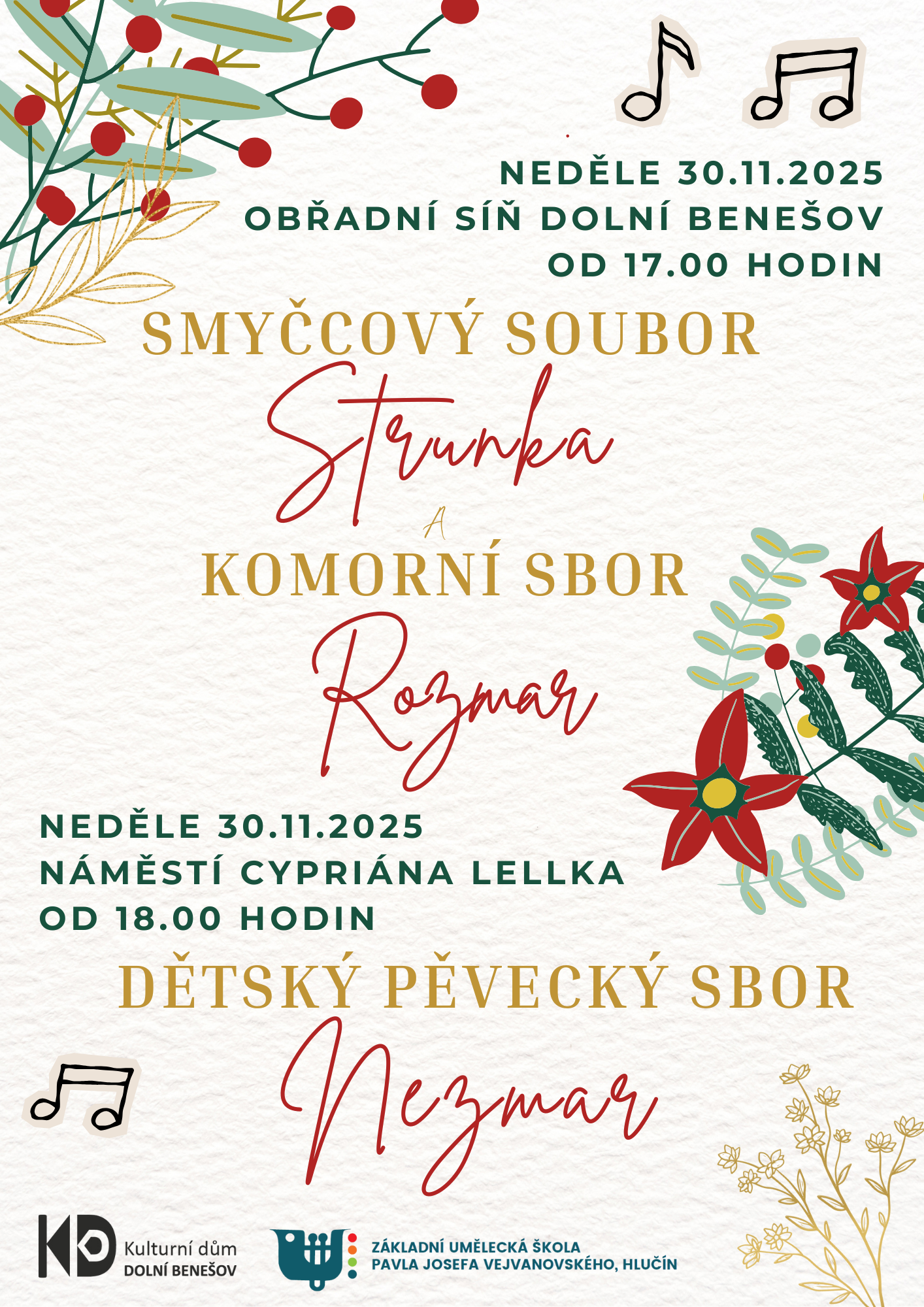 Adventní koncerty 2025