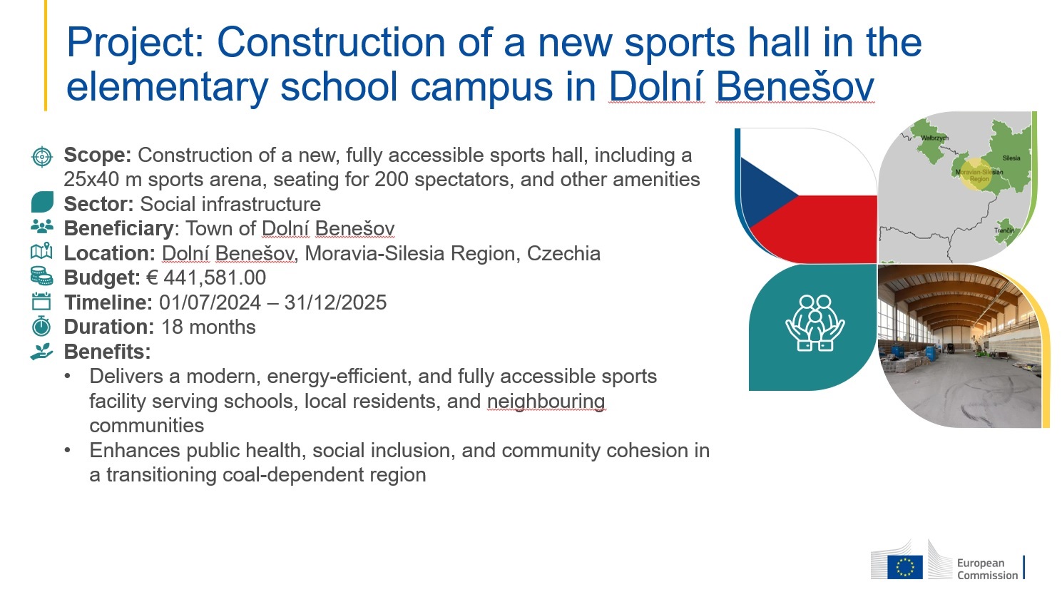 PROJEKT - Nová tělocvična 2024-2025