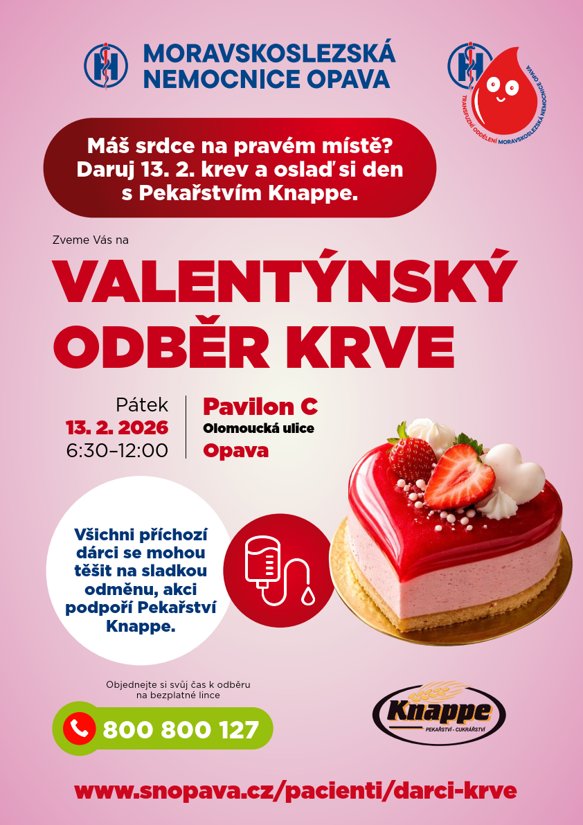 Valentýnský odběr krve