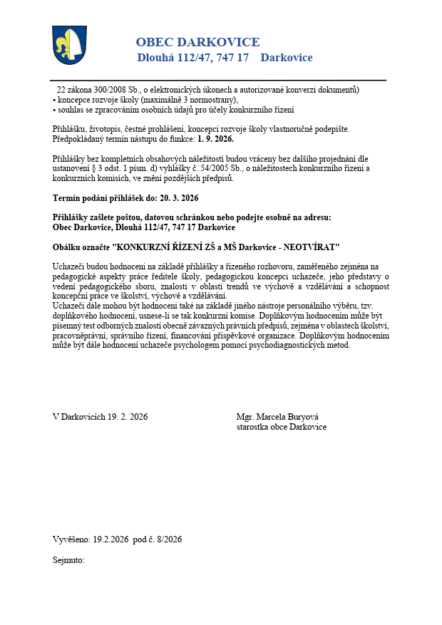 ZŠ Darkovice