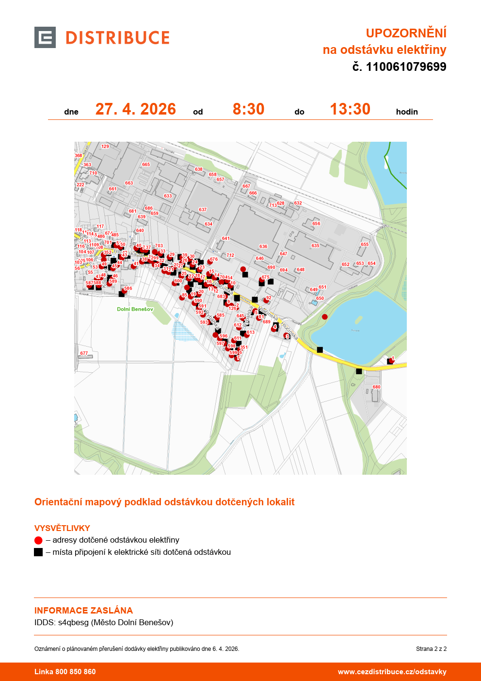 Odstávka elektřiny