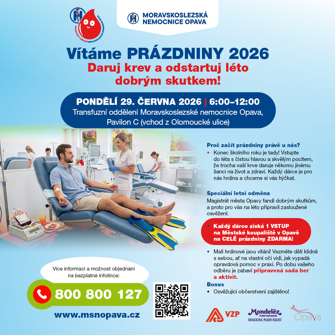 Darování krve 2026
