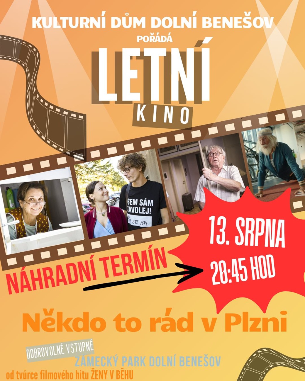 Letní kino - Někdo to rád v Plzni
